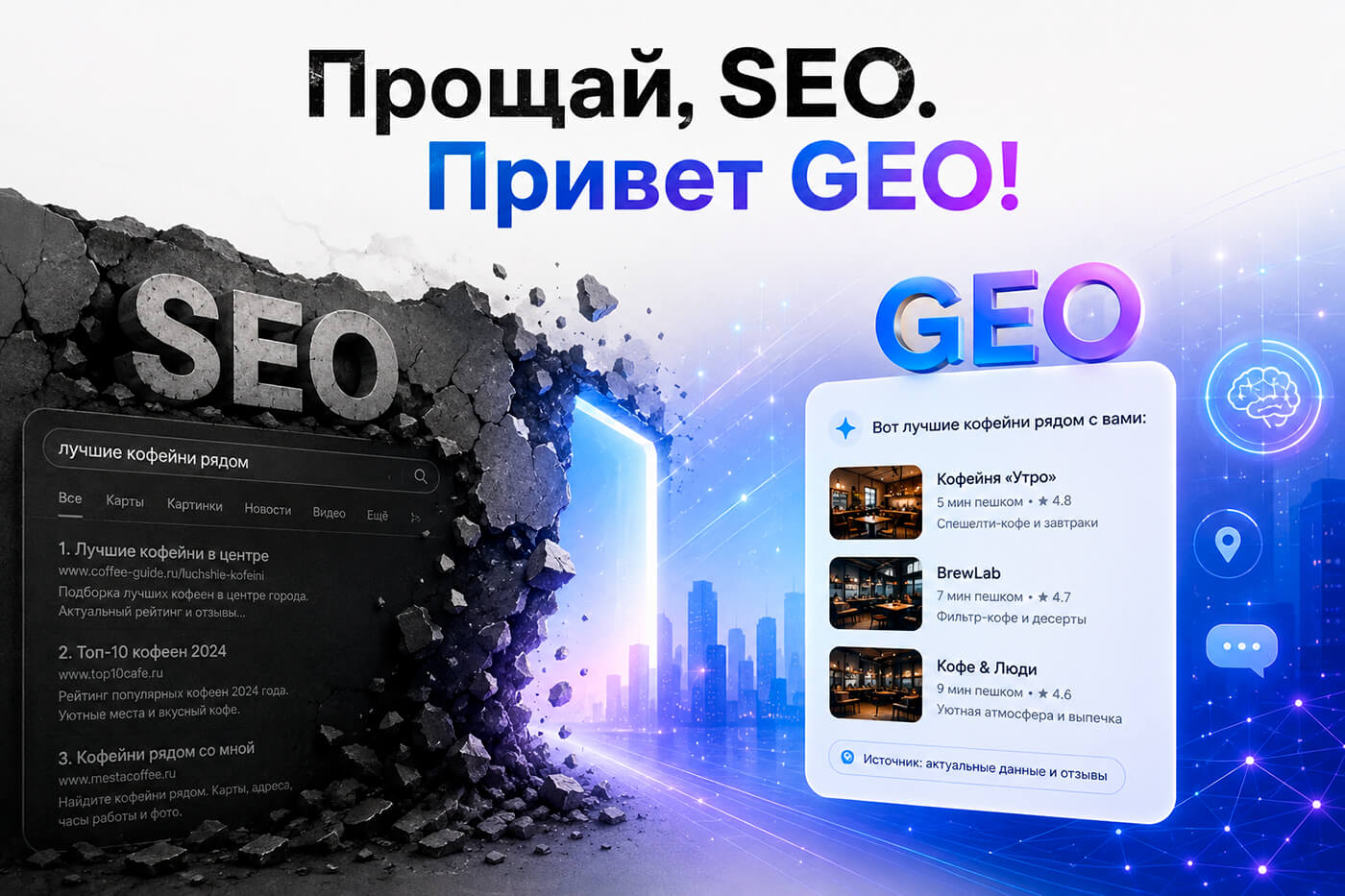 Прощай, SEO. Привет, GEO!
