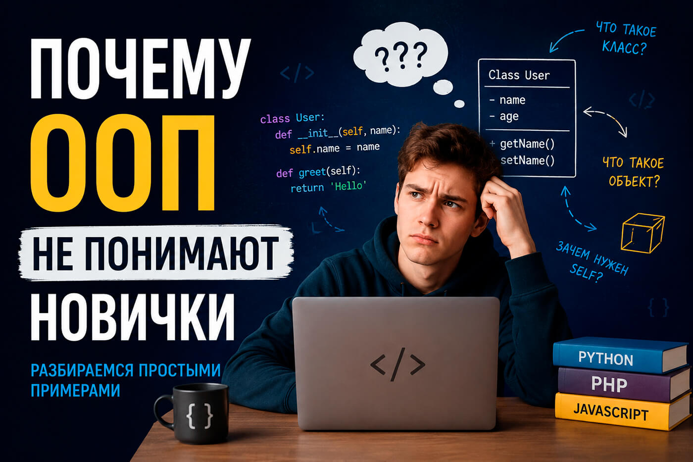 Почему ООП не понимают новички