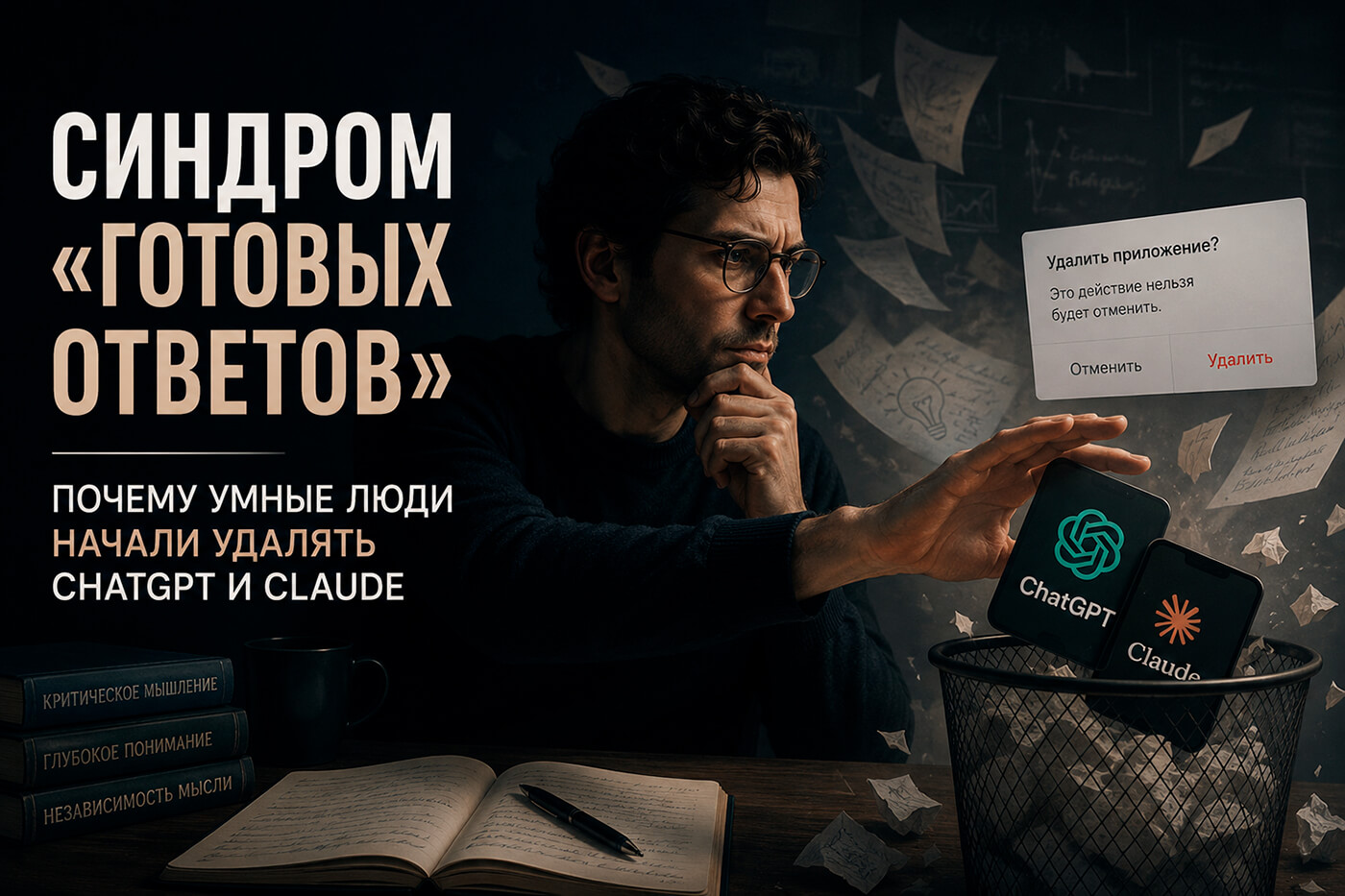 Осознанный отказ от ИИ: почему технологические профессионалы ограничивают использование ChatGPT и Claude