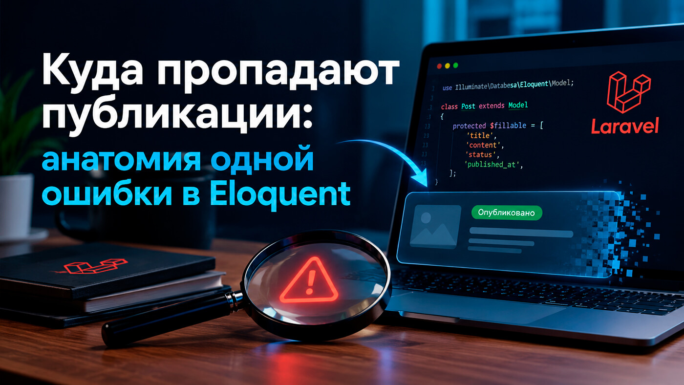 Куда пропадают публикации: анатомия одной ошибки в Eloquent