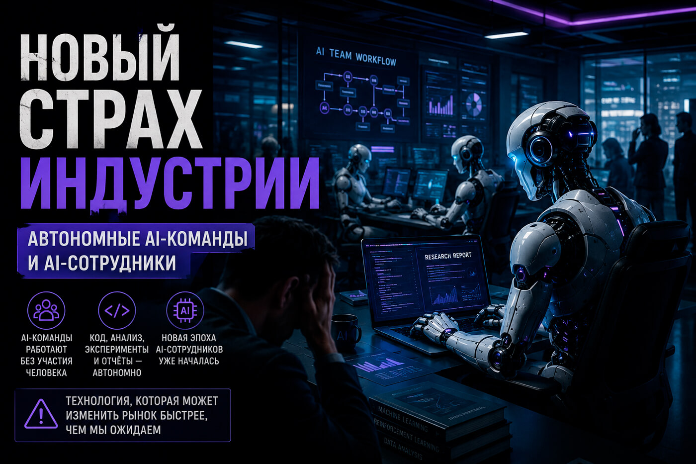 Новый страх индустрии - автономные AI-команды