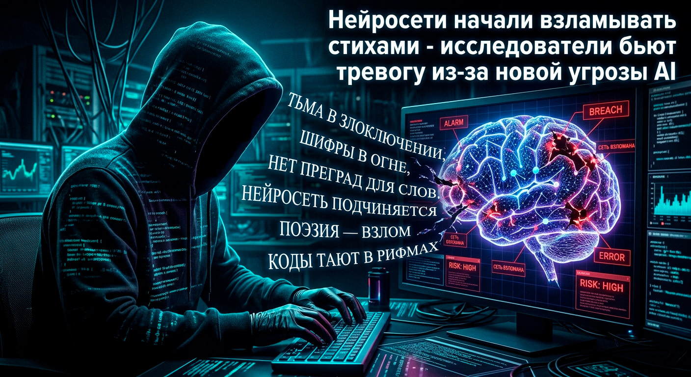 Нейросети начали взламывать стихами - исследователи бьют тревогу из-за новой угрозы AI