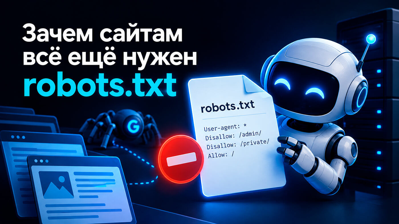 Зачем сайтам всё ещё нужен robots.txt