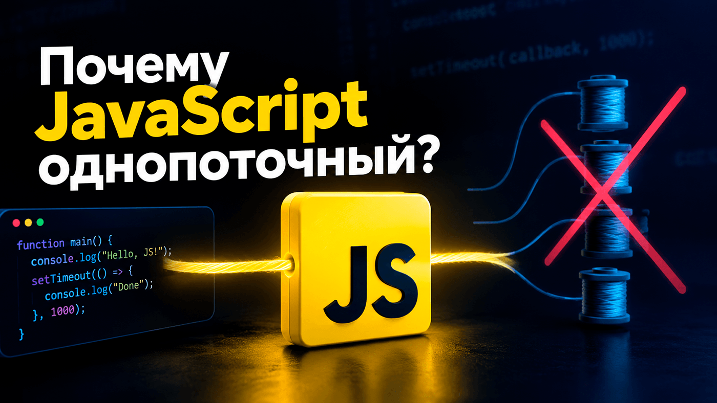 Почему JavaScript однопоточный?