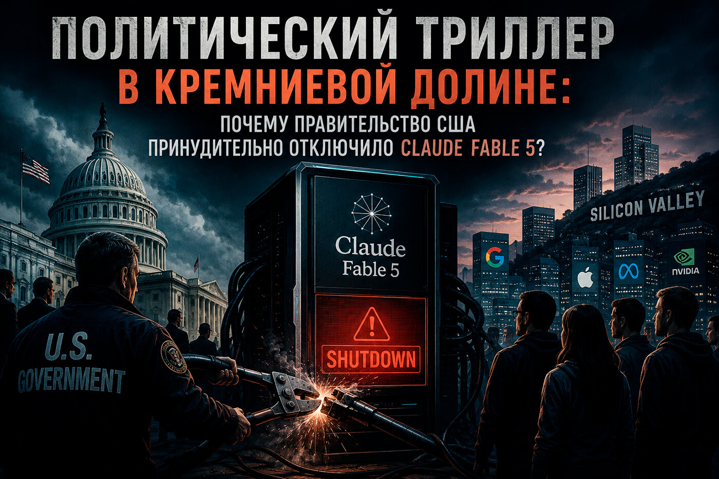 Политический триллер в Кремниевой долине: Почему правительство США принудительно отключило Claude Fable 5?