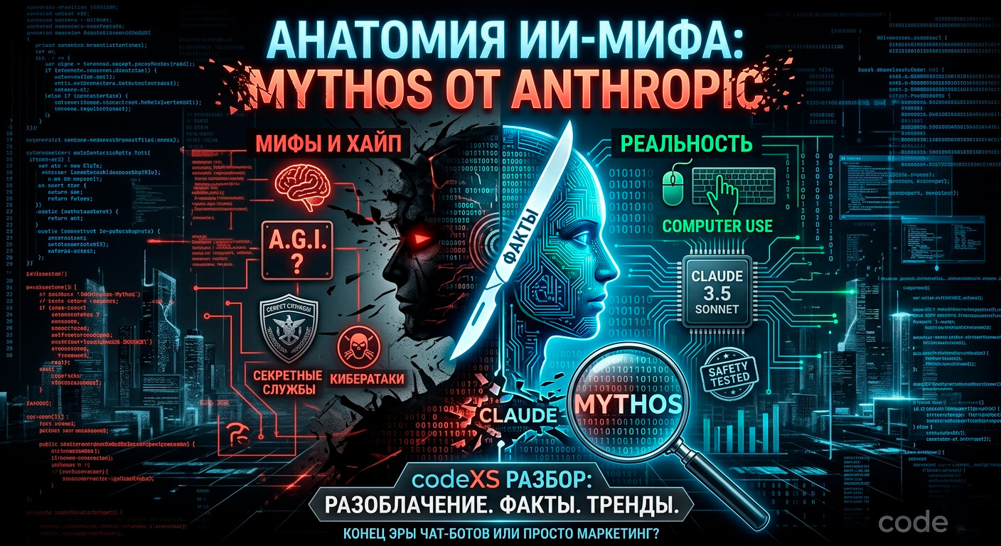 Mythos от Anthropic: Анатомия одного ИИ-мифа. Что происходит на самом деле?