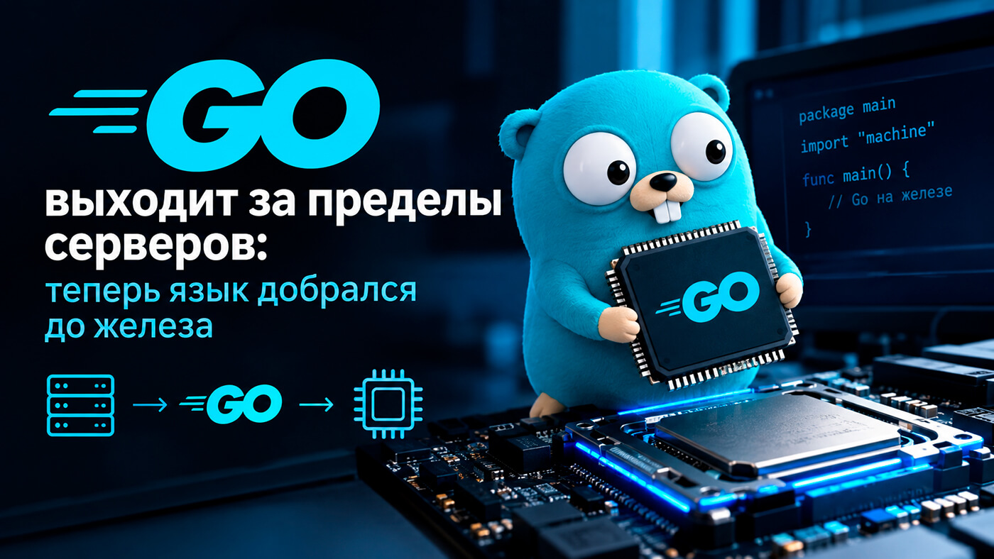 Go выходит за пределы серверов: теперь язык добрался до железа