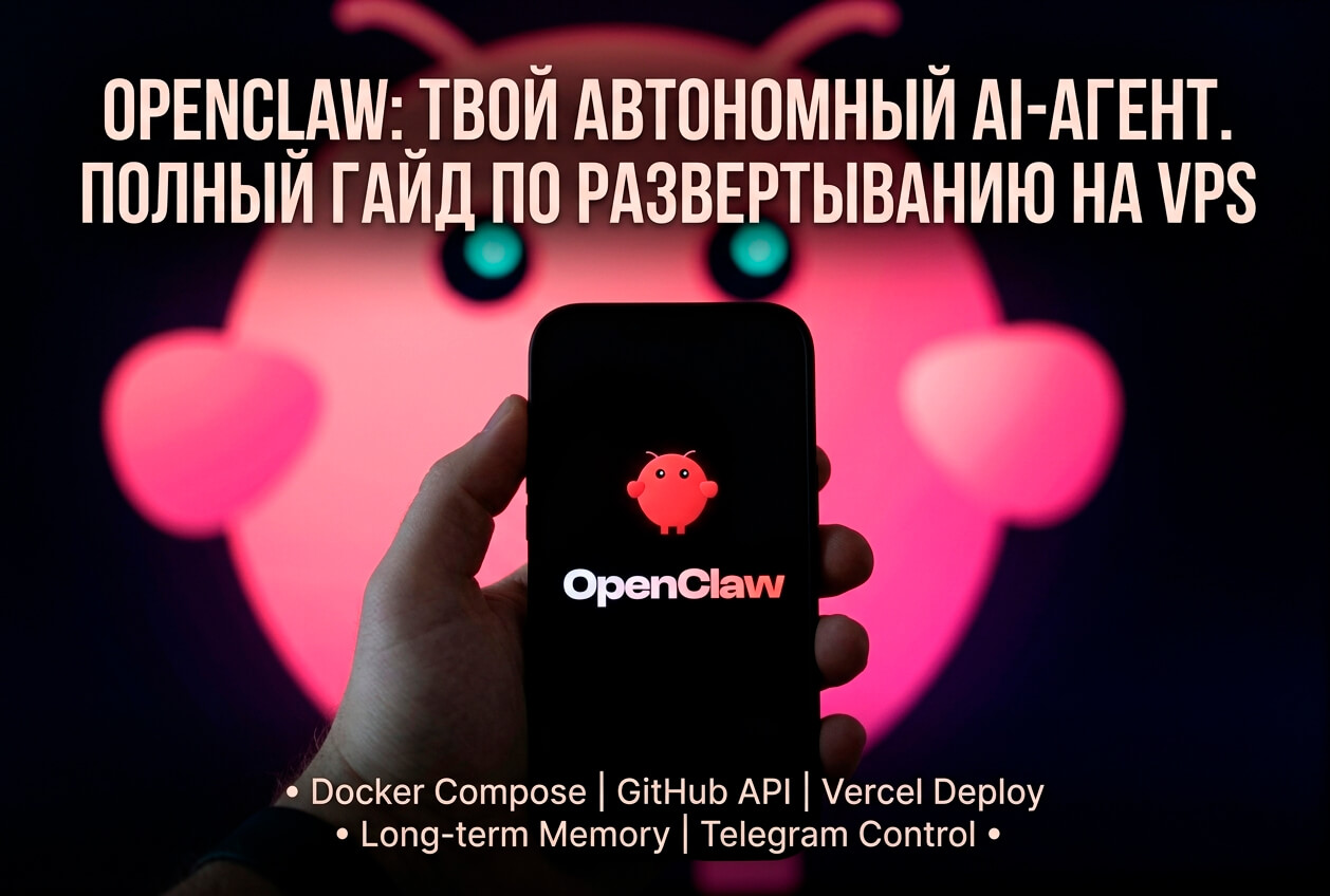 OpenClaw: Полный гайд по развертыванию автономного AI-агента на VPS в 2026 году
