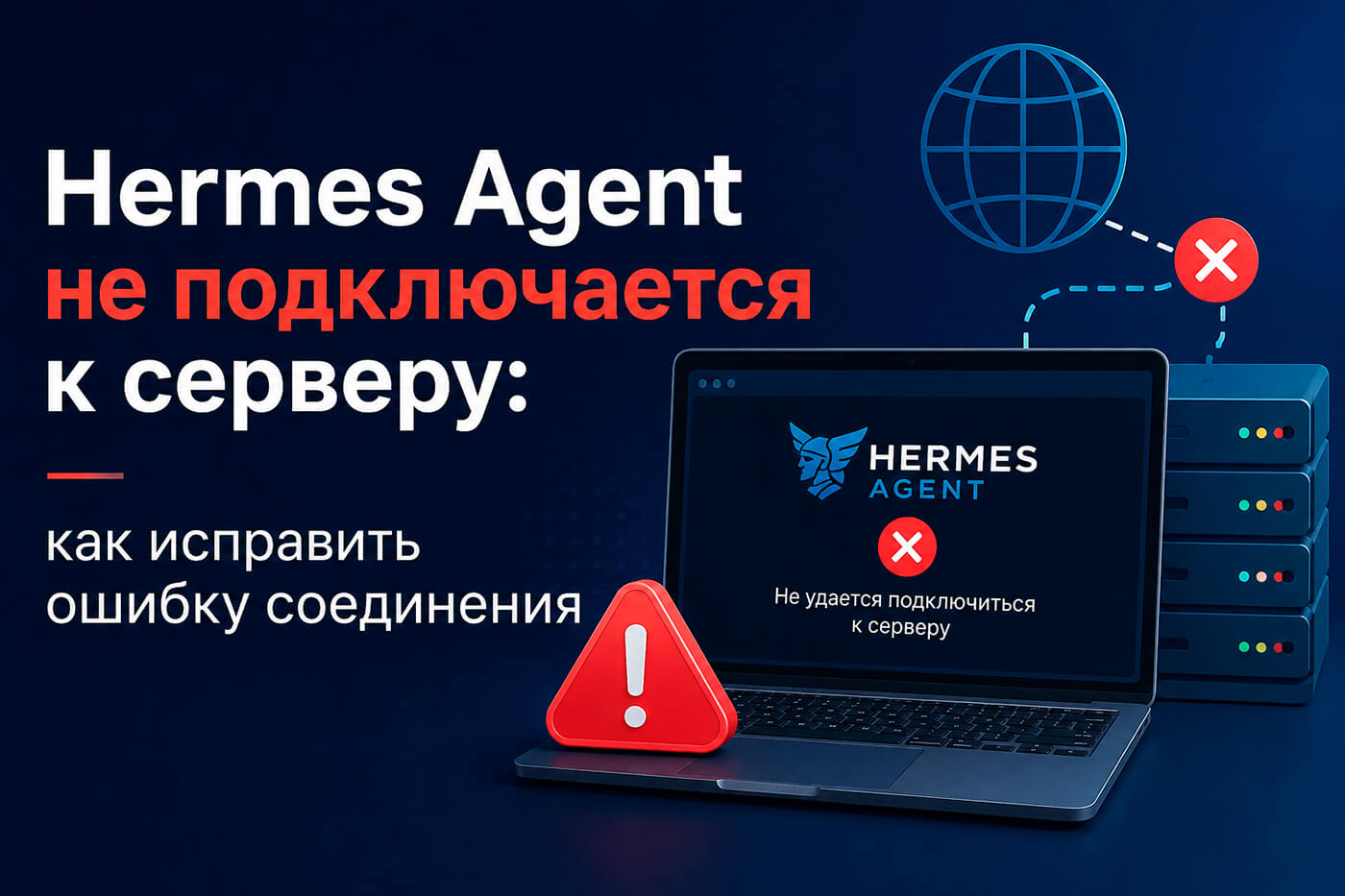 Hermes Agent не подключается к серверу: как исправить ошибку соединения