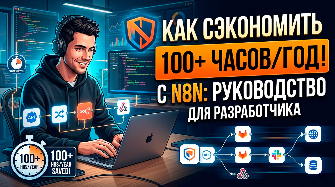 Как сэкономить 100+ часов в год с N8N: практическое руководство для разработчика