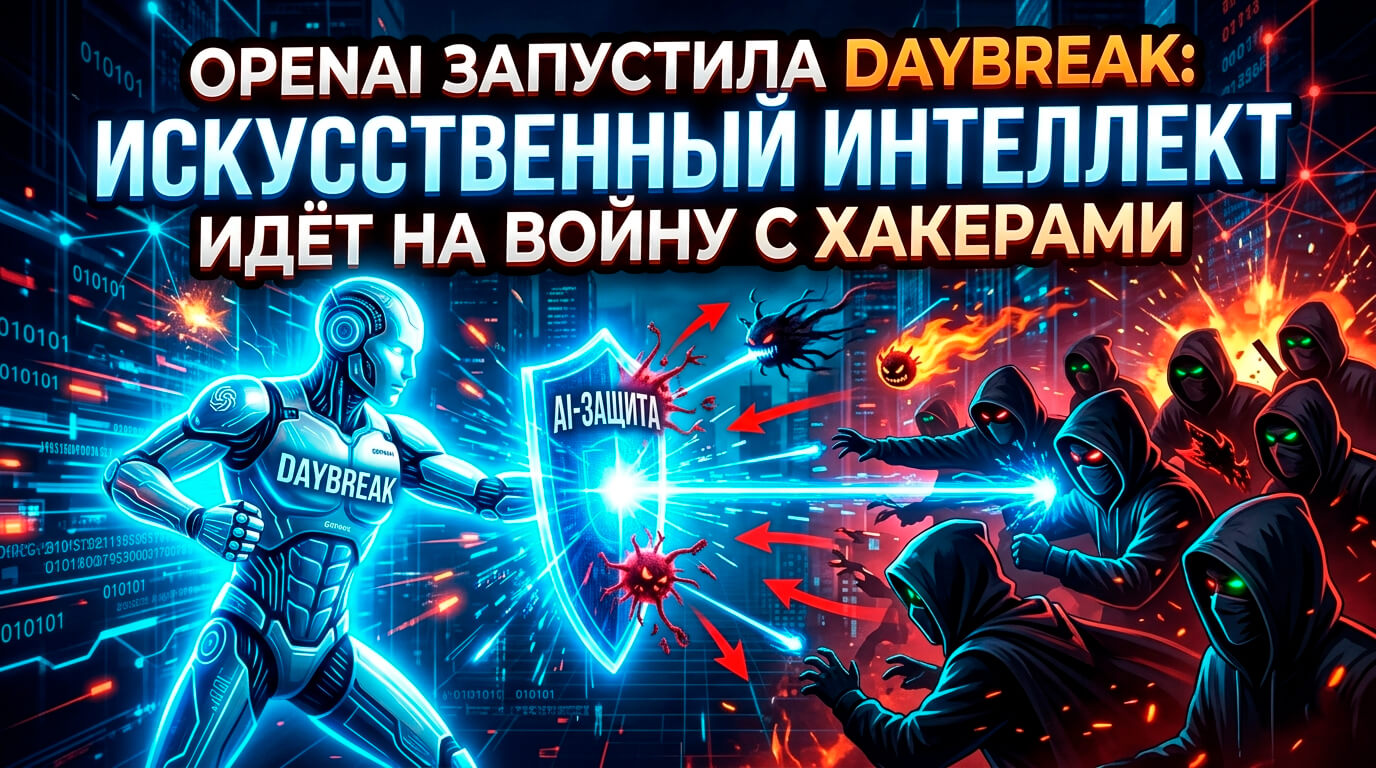 OpenAI запустила Daybreak: искусственный интеллект идёт на войну с хакерами