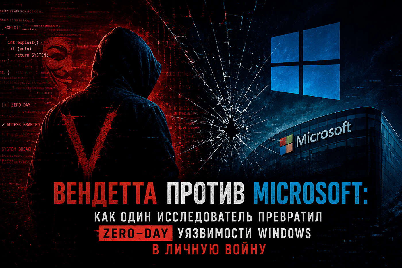 Вендетта против Microsoft: как один исследователь превратил zero-day уязвимости Windows в личную войну