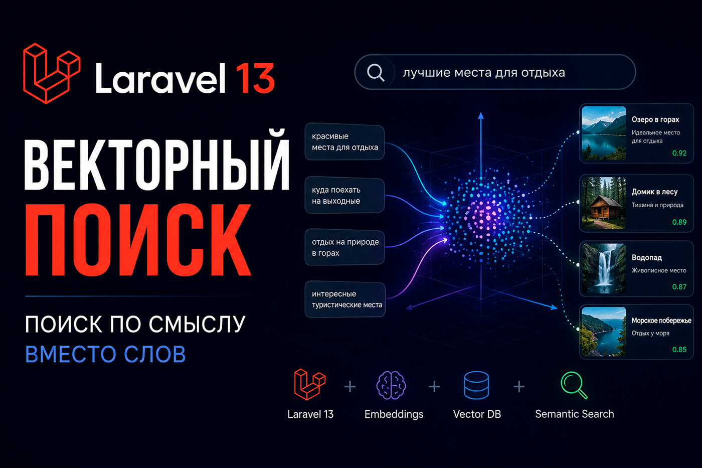 Векторный поиск в Laravel 13: поиск по смыслу вместо слов
