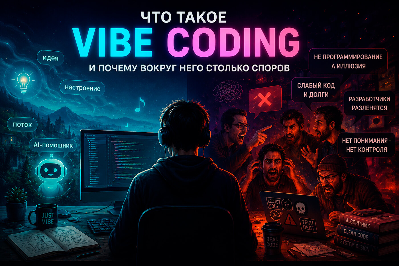 Что такое Vibe Coding и почему вокруг него столько споров