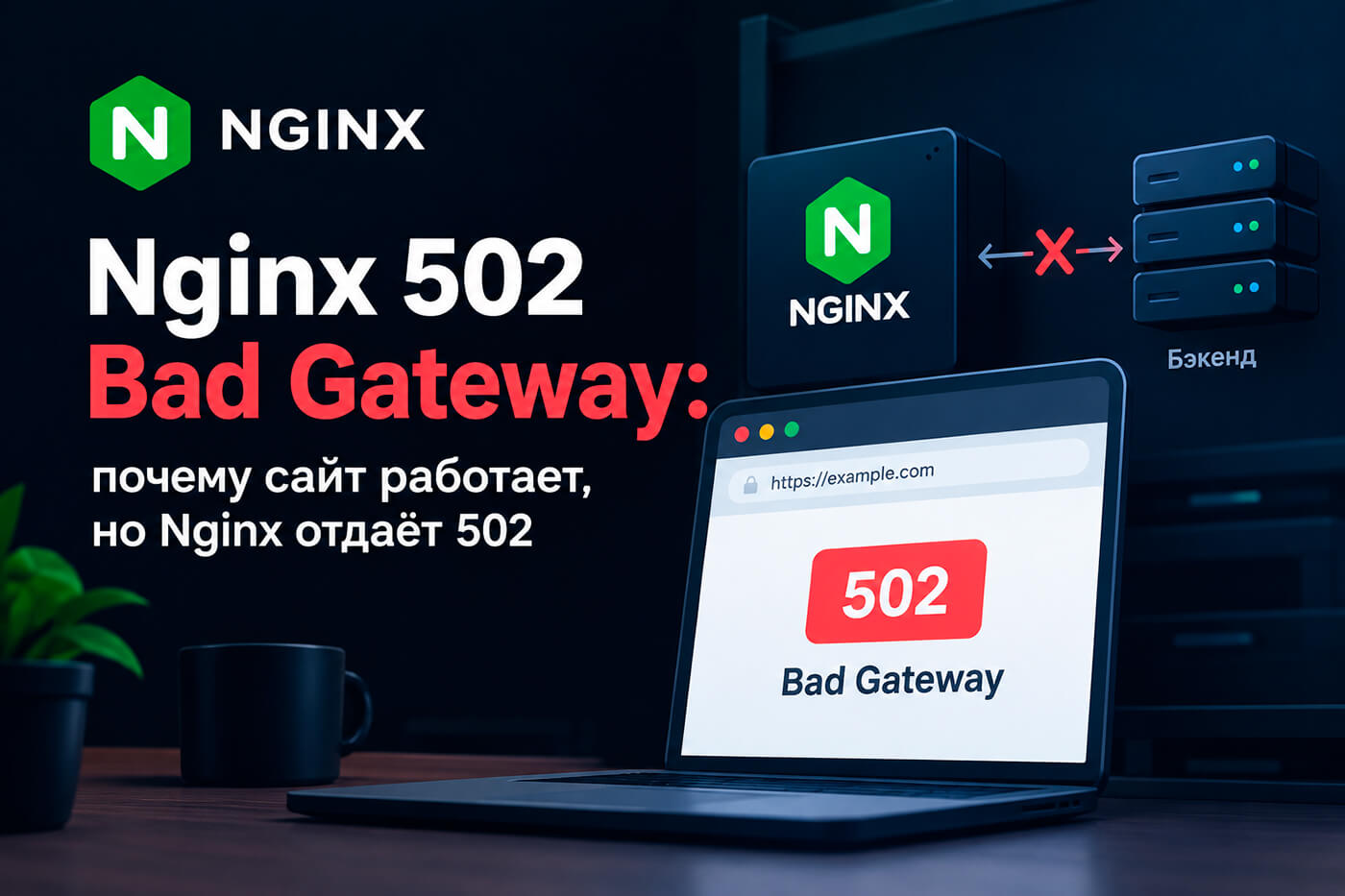 Nginx 502 Bad Gateway: почему сайт работает, но Nginx отдаёт 502