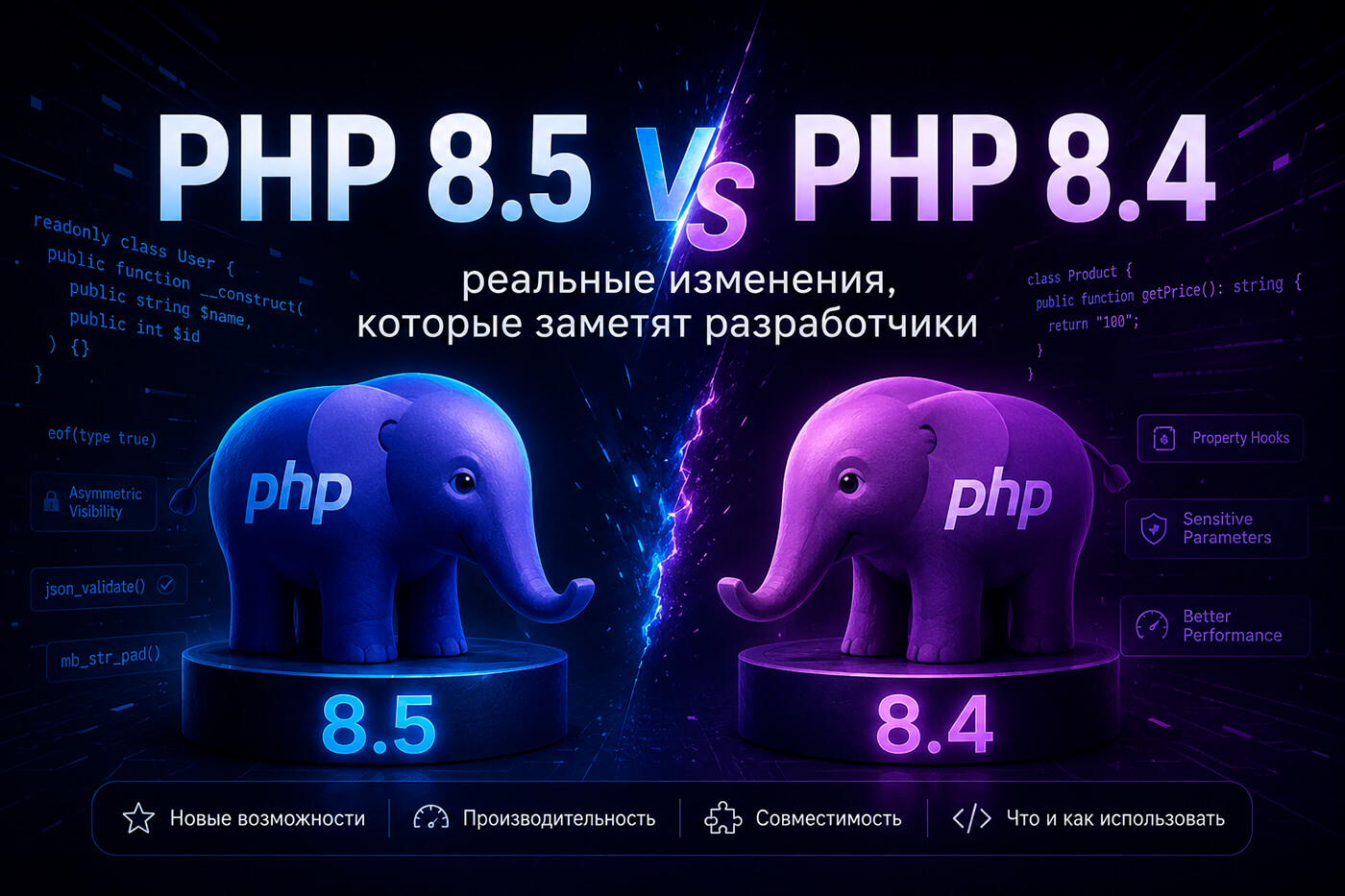 PHP 8.5 против PHP 8.4: реальные изменения, которые заметят разработчики