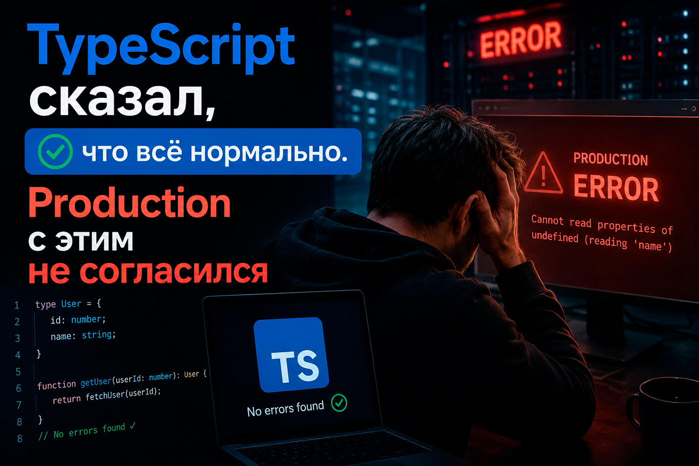 TypeScript сказал, что всё нормально. Production с этим не согласился