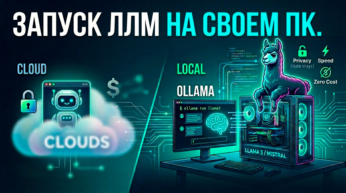 Что такое Ollama: персональный сервер для «мозгов» ИИ