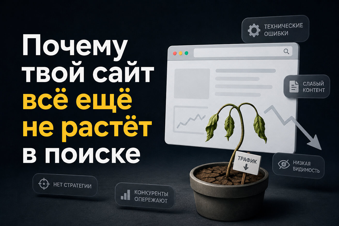 Почему твой сайт всё ещё не растёт в поиске
