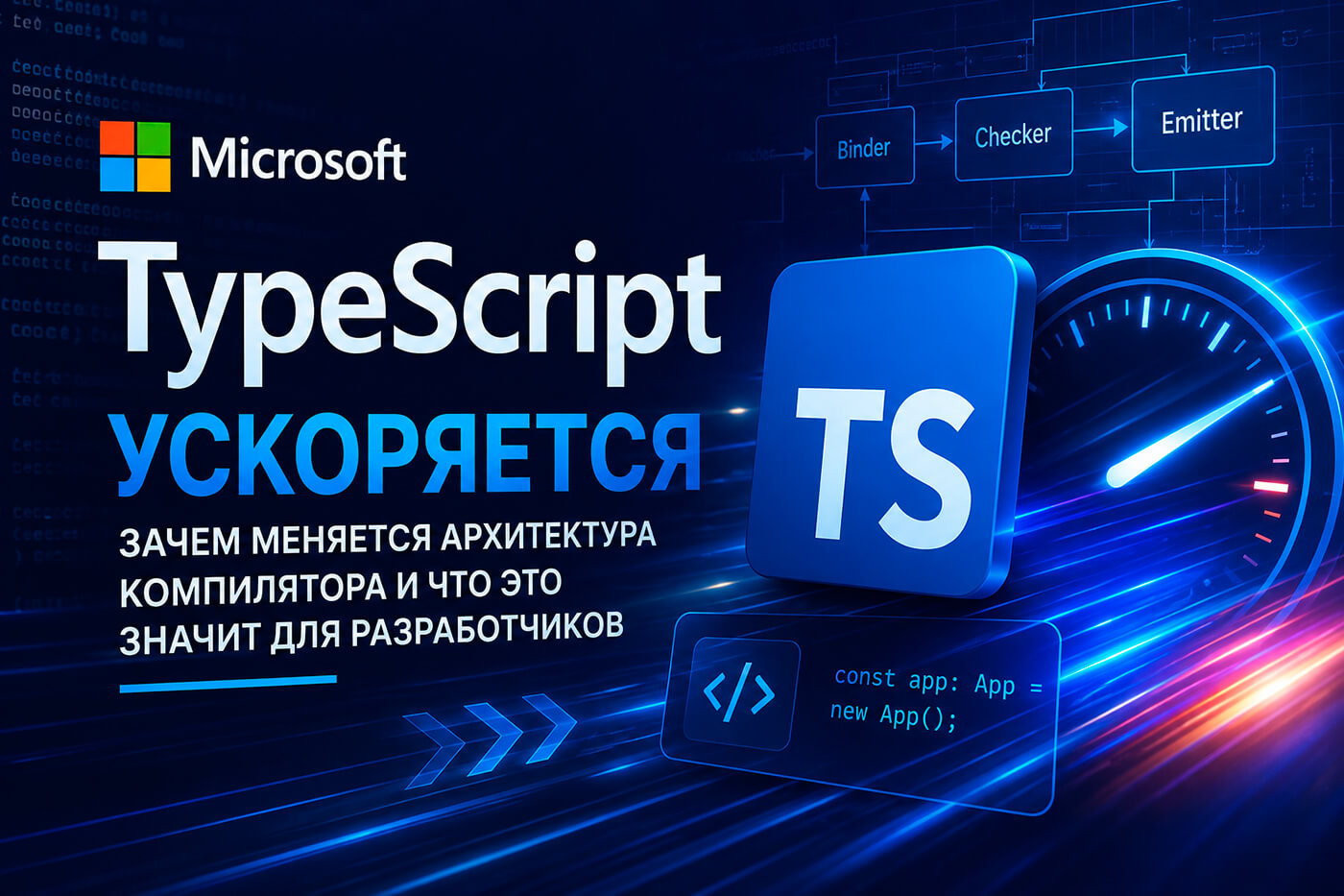 Microsoft ускоряет TypeScript: зачем меняется архитектура компилятора и что это значит для разработчиков